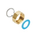 Set racord simplu DN16-3/4 pentru teava flexibila, gofrata inox
