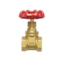 Robinet trecere din bronz 1/2, PN16 cu filet interior