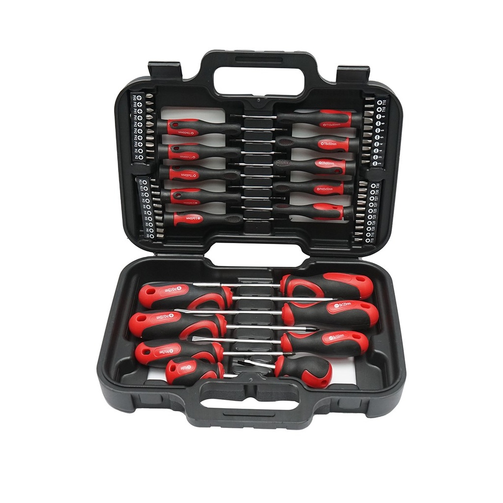 Trusa surubelnite si biti combinate 58 piese