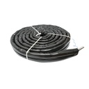 Teava 10m dubla din inox DN16-3/4 gofrata, flexibila, izolat cu cablu pentru sonda temperatura pentru instalatii solare rezidentiale