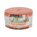 Bloc sare 3kg cu complex minerale pentru animale