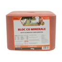 Bloc sare 10kg cu complex minerale pentru animale
