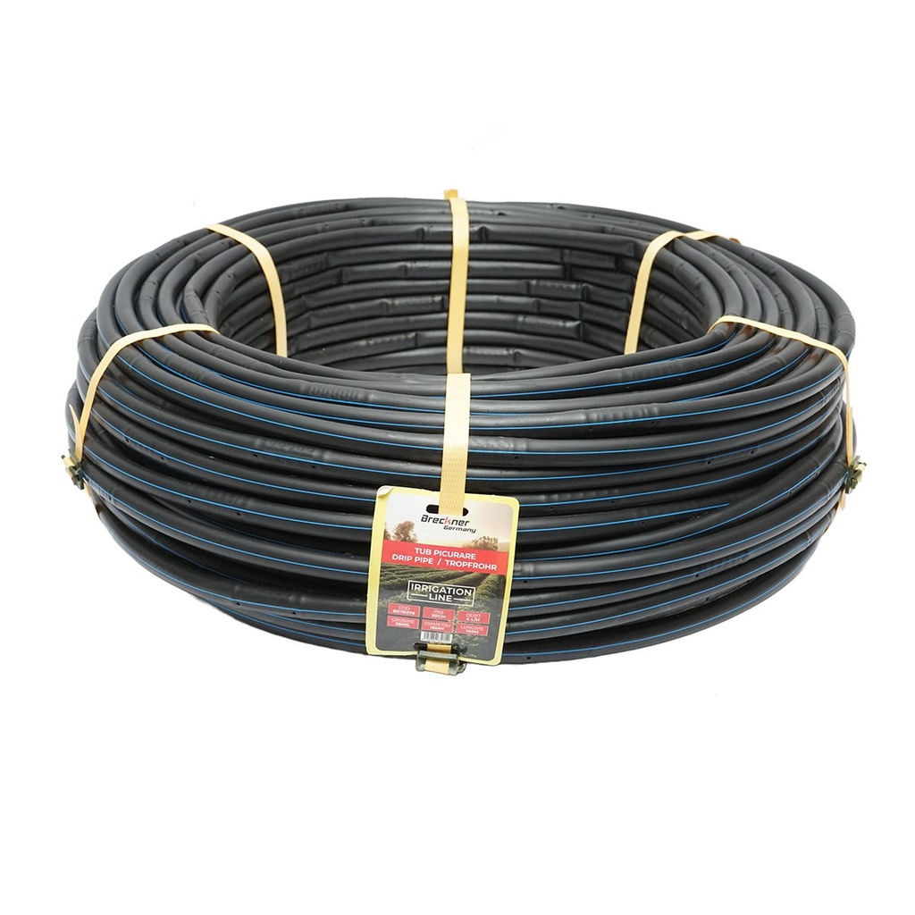 Tub picurare apa, rola 100M 4L/H, D16mm. pas 33cm