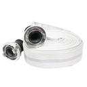 Furtun irigatii/pomp. din PVC 2 toll, lungime 20m cu racorduri aluminu, max 10bar, panzat