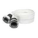 Furtun irigatii/pomp. din PVC 3 toll, lungime 20m cu racorduri aluminu, max 10bar, panzat