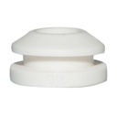 Garnitura cauciuc alba 16mm pentru banda/tub picurare