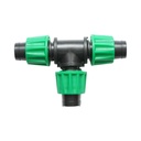 Teu egal conector banda picurare 16x16x16mm pentru sisteme de irigatii