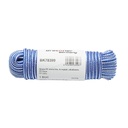 Sfoara PP impletita 4mmx10m, alb/albastru