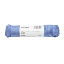 Sfoara PP impletita 4mmx25m, alb/albastru