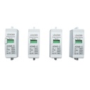 Set 4 cartuse pentru descarcator supratensiune AC SPD 4P-40KA Leader