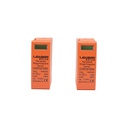 Set 2 cartuse pentru descarcator supratensiune DC SPD 2P-20KA 1000V Leader