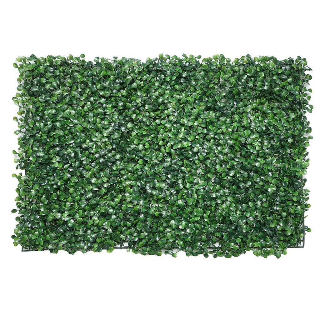 Gard viu artificial cu frunze mici, verzi 400x600mm