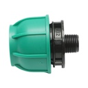 Racord compresiune cu filet exterior 32mmx1/2 inch, PN16 bar pentru sisteme de irigatii