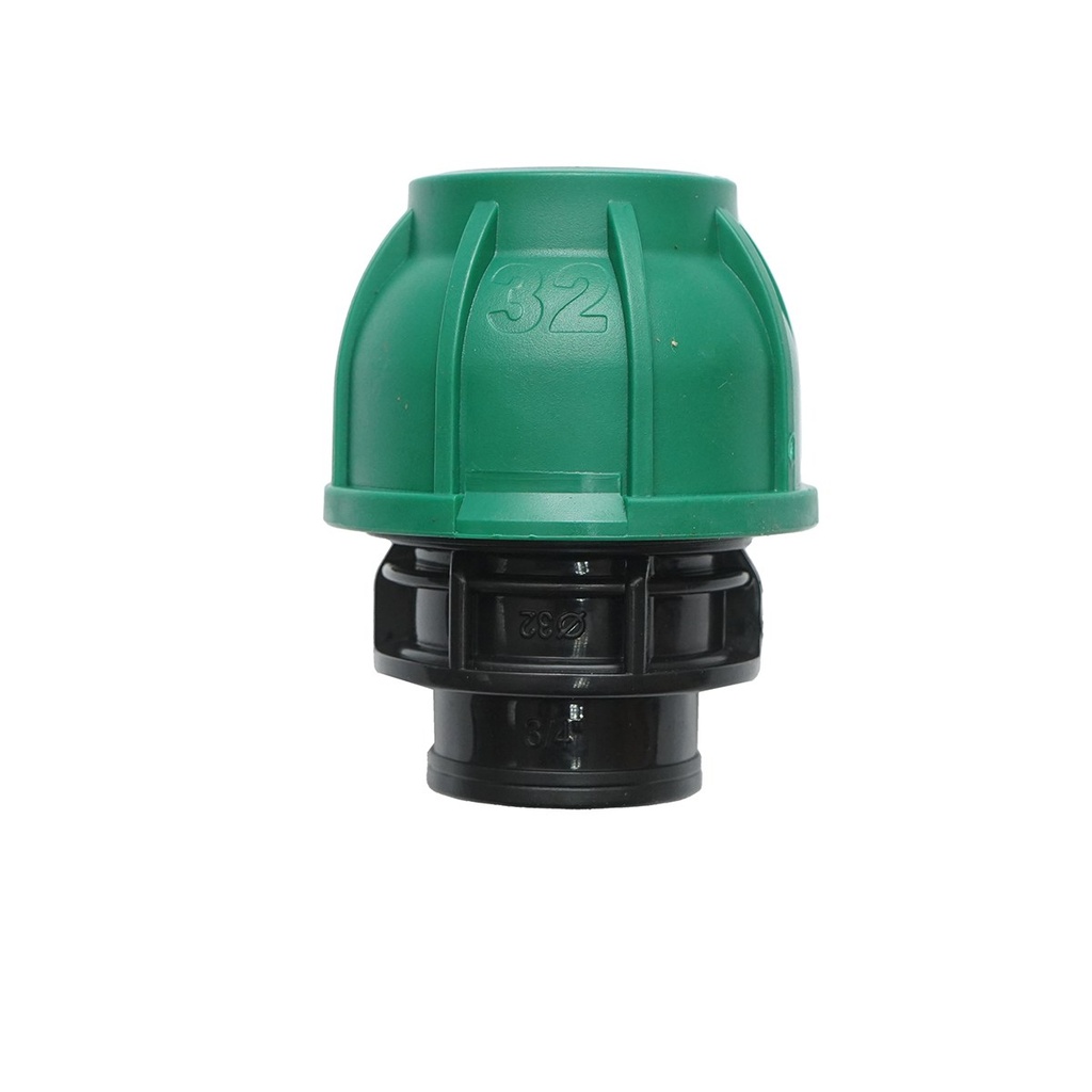 Racord compresiune cu filet interior D32mmx3/4 toll, PN10 Bar pentru sisteme de irigatii