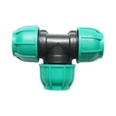Teu compresiune egal 32x32x32mm, PN16 bar pentru sisteme de irigatii