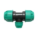 Teu reductie compresiune 40x25x40mm, PN16 bar pentru sisteme de irigatii
