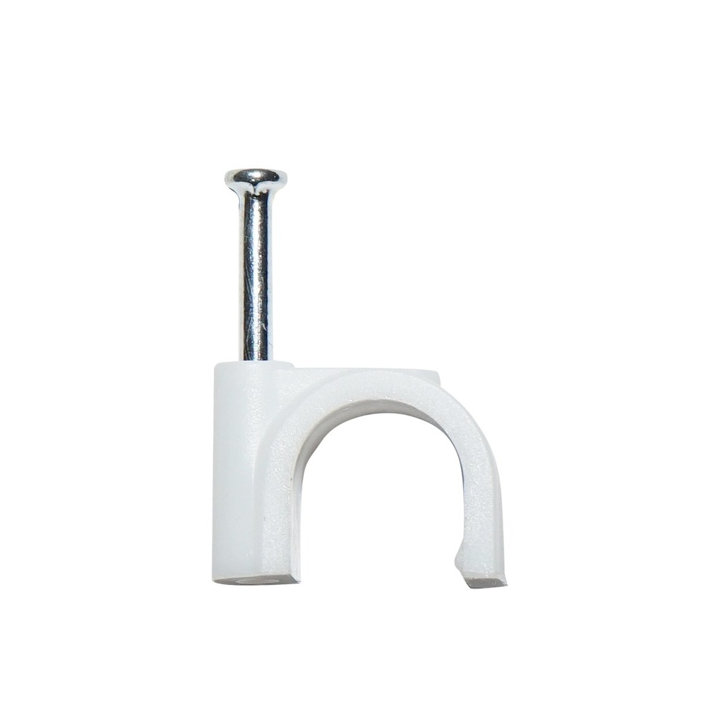 Clema cui 10mm pentru fixare cablu 100buc