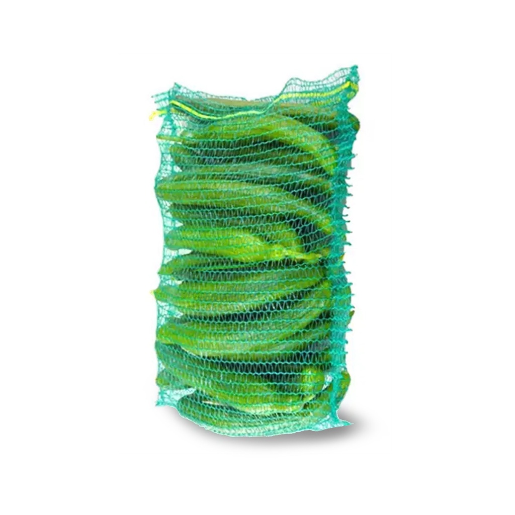 Sac plasa 400x600mm tip Raschel pentru legume 20Kg verde