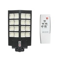 Lampa solara LED iluminat stradal 800W, 6500K, IP65 cu panou solar senzor de miscare telecomanda