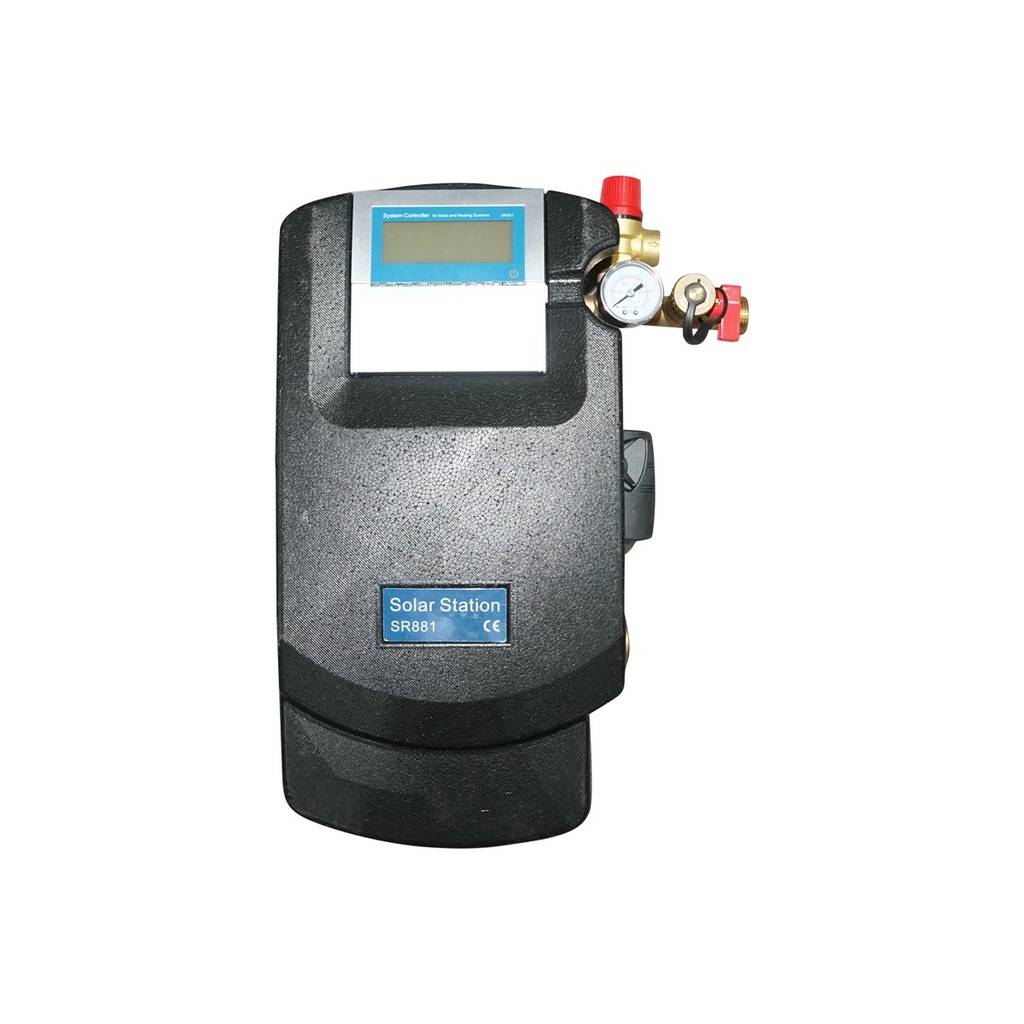 Grup automatizare cu pompa si vas expansiune pentru sistemele apa calda solara SR881