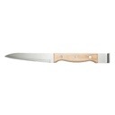 Cutit inox cu maner din lemn si dlta pentru descapacit 300mm