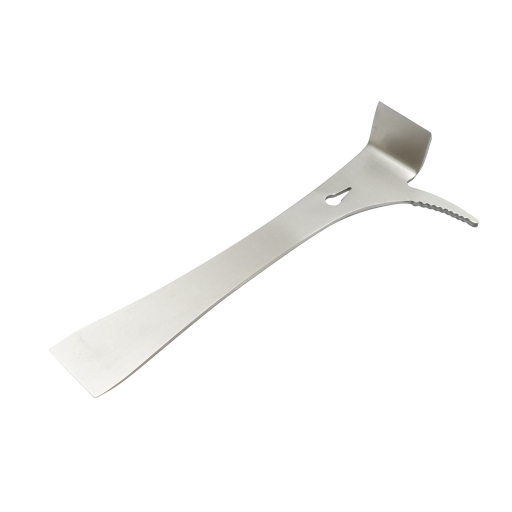 [AMAT6-117238] Dalta apicola din inox cu scara tip L 260mm