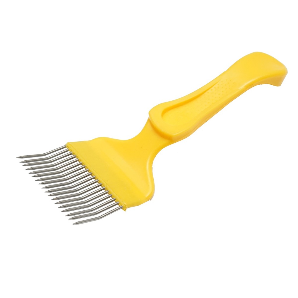[AMAT6-117241] Furculita descapacit din inox cu maner din plastic 215mm