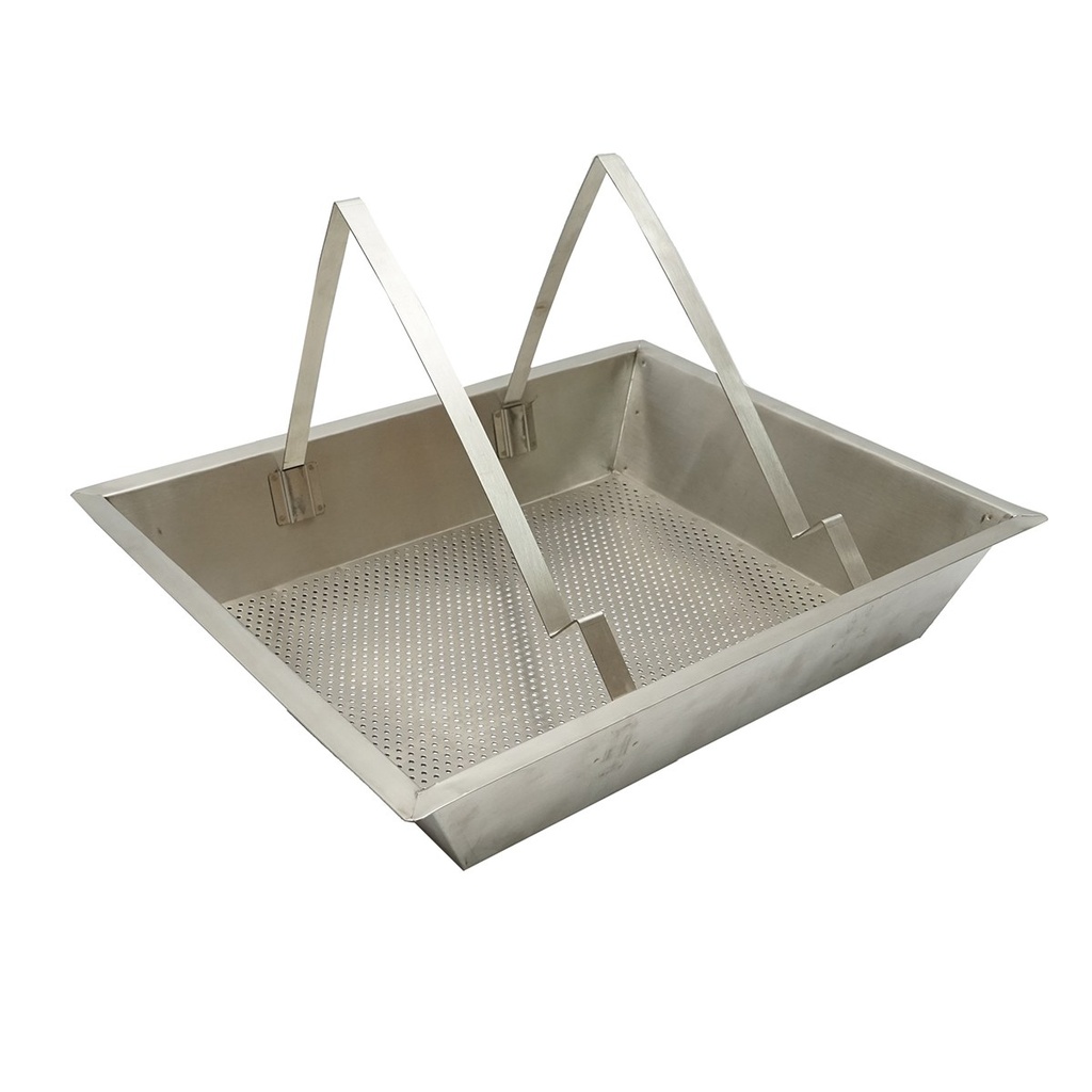 Tava inox pentru descapacit 520x415x110mm