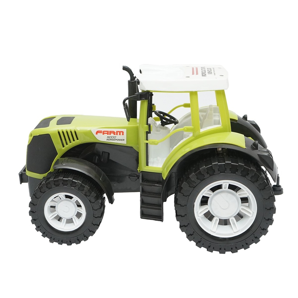 Tractor verde, 300x200x190mm jucarie copii +3 ani