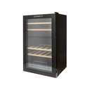 Frigider vin, 33 sticle cu 4 rafturi din lemn 88L, 220V
