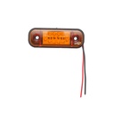 Lampa laterala gabarit slim LED 12-24V, galbena FR0175