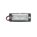 Lampa laterala gabarit slim LED 12-24V, alba FR0219