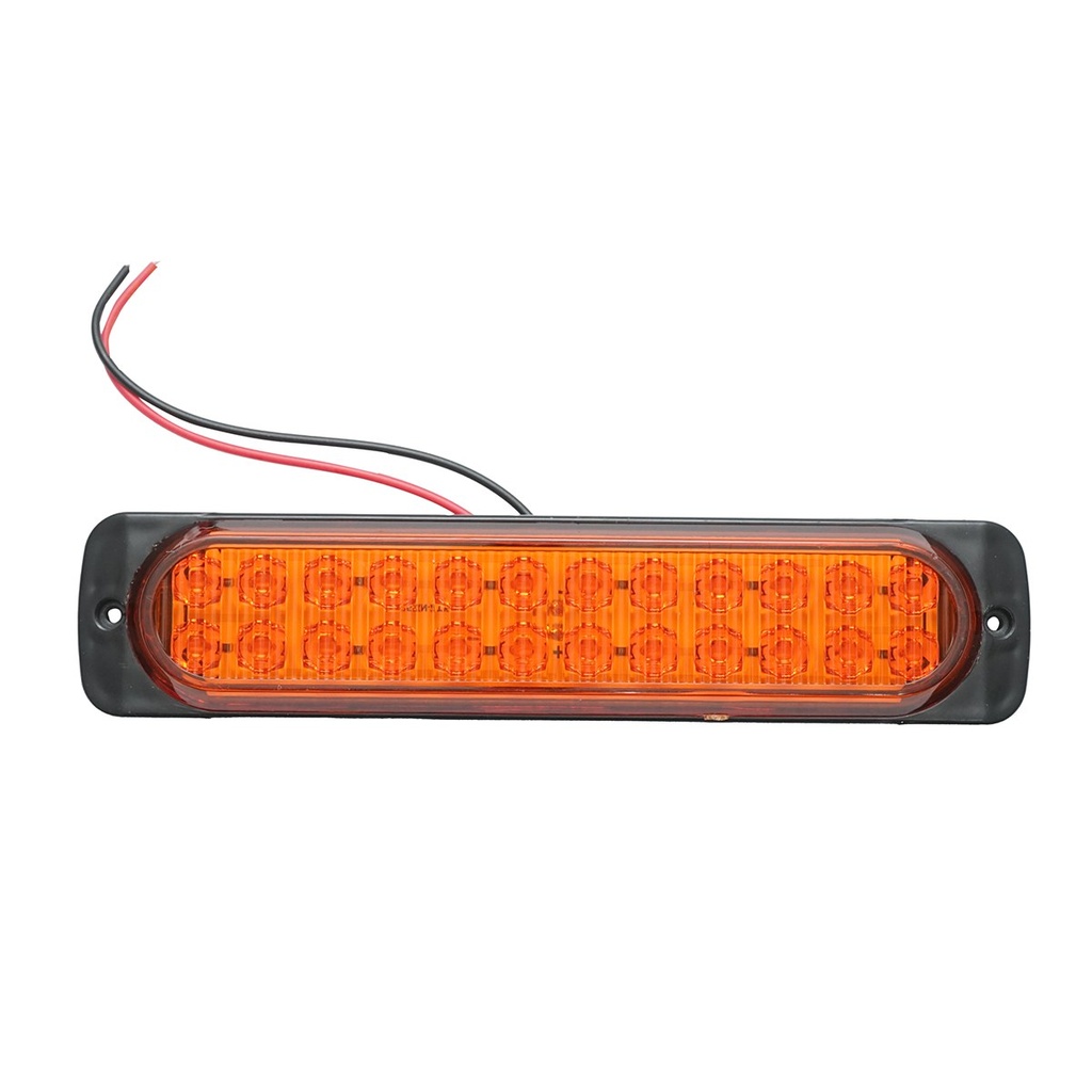 Lampa laterala gabarit slim LED 12-24V, galbena FR0280