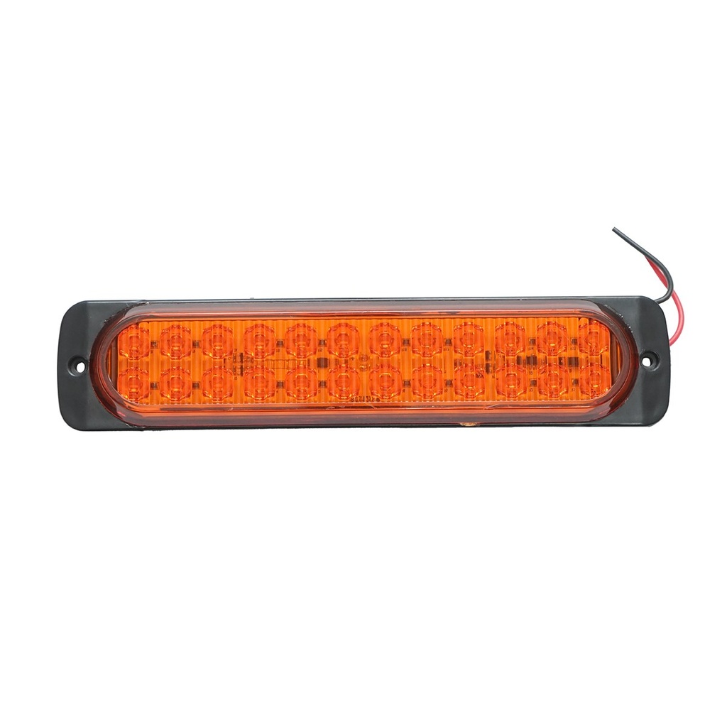 Lampa laterala gabarit slim LED 12-24V, galbena FR1280