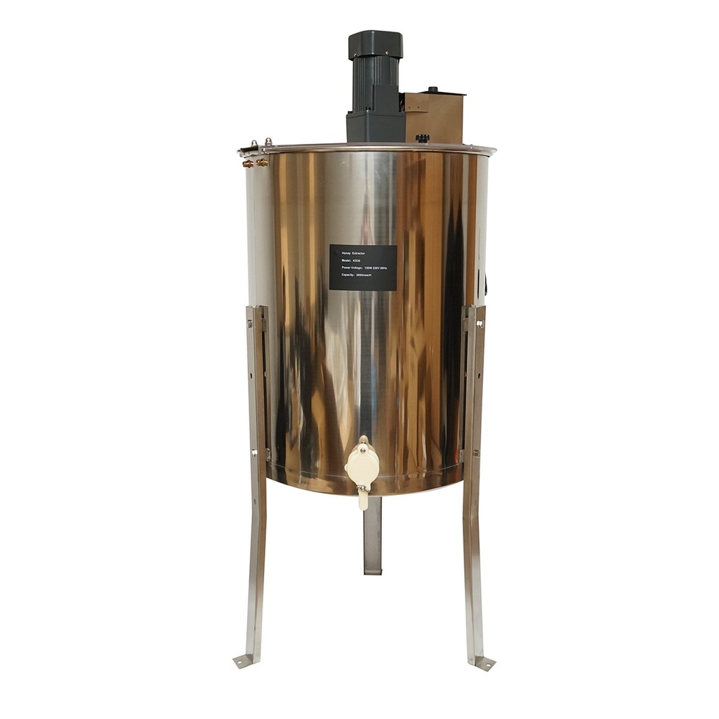 [AMAT6-117616] Centrifuga electrica 220V apicola, extractor miere din inox cu 4 rame