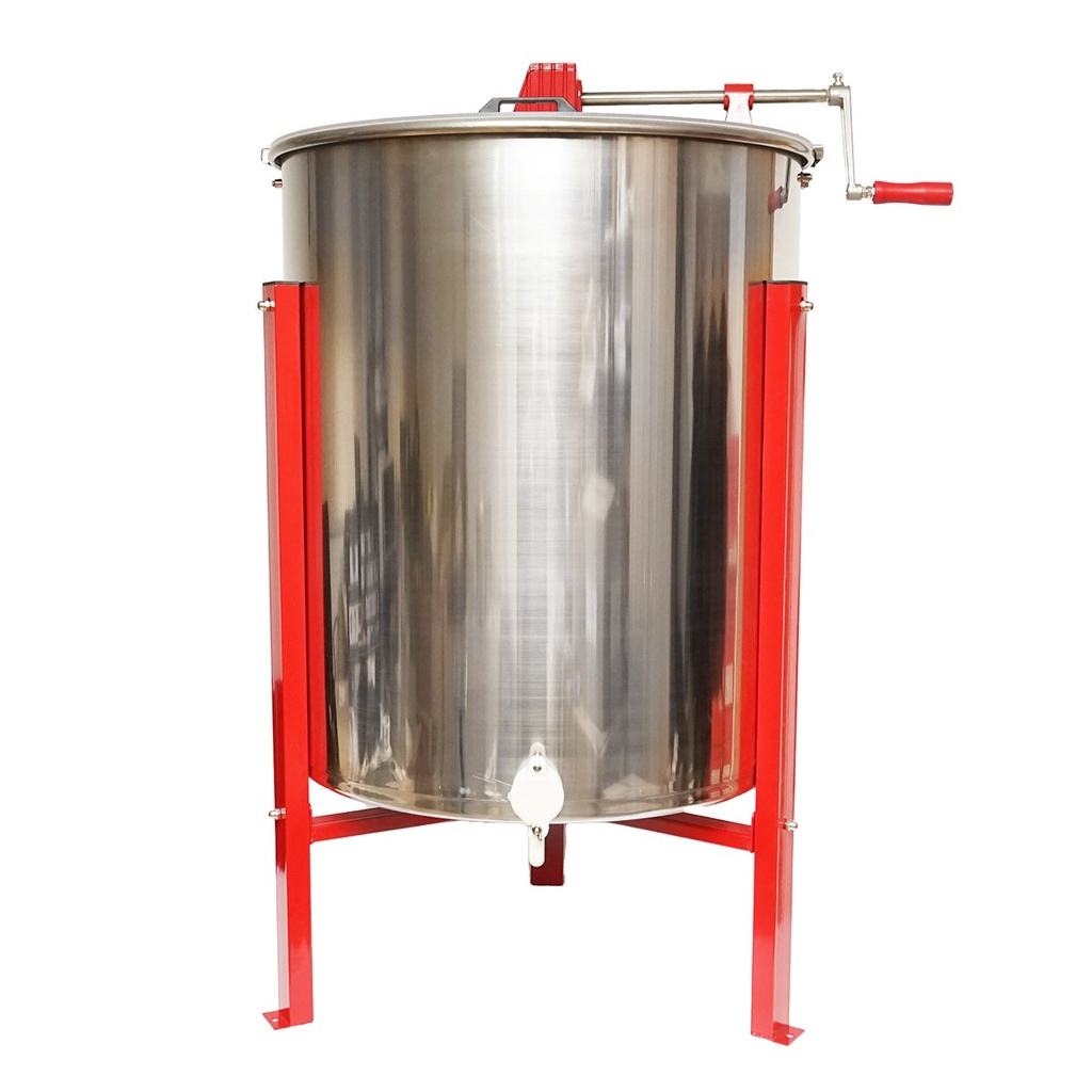 [AMAT6-117620] Centrifuga manuala apicola, extractor miere din inox cu 4 rame