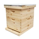 Stup pentru albine din lemn, Dadant, 500x430x310mm