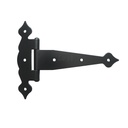 Balama neagra decorativa T8, 200mm
