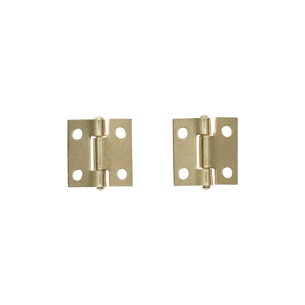 Set 2 balamale mobilier, ascunsa 25x24mm, zincat cu suruburi