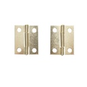 Set 2 balamale mobilier, ascunsa 37x30mm, zincat cu suruburi