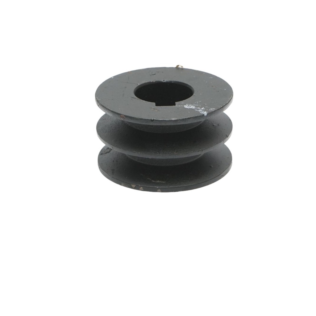Fulie 2 caneluri 58x32mm pentru ax cu pana 24mm