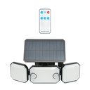 Lampa LED cu panou solar 1.8W/5.5V, baterie 2000mAh, senzor de miscare si telecomanda IP65
