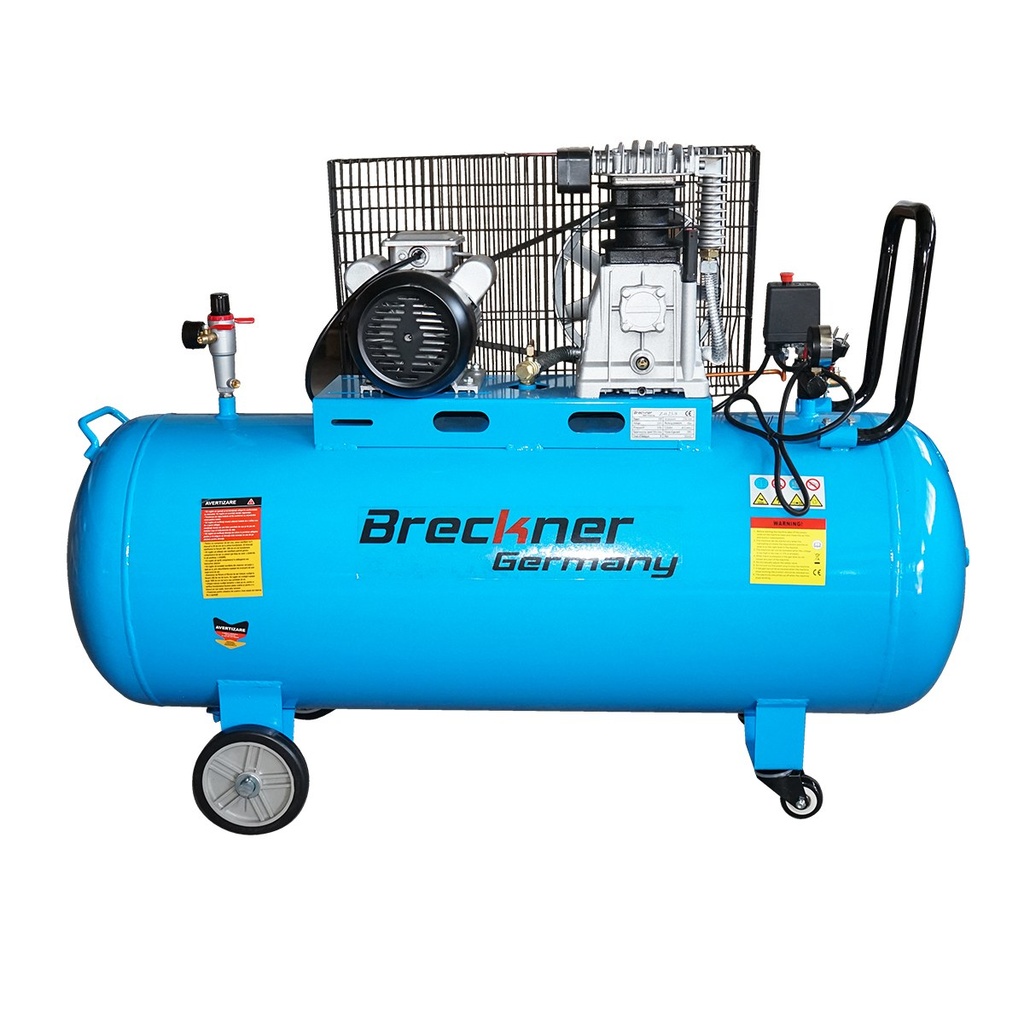 Compresor aer 220V, 200L putere 2.2kW/3CP presiune maxima 8 Bar, debit 250L/min