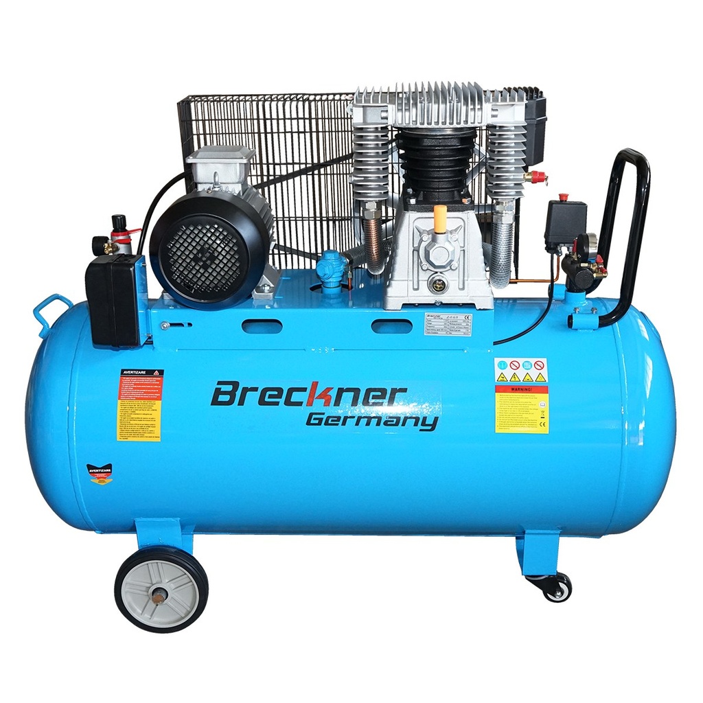 Compresor aer 380V, 270L putere 4kW/5.5CP presiune maxima 8 Bar, debit 600L/min