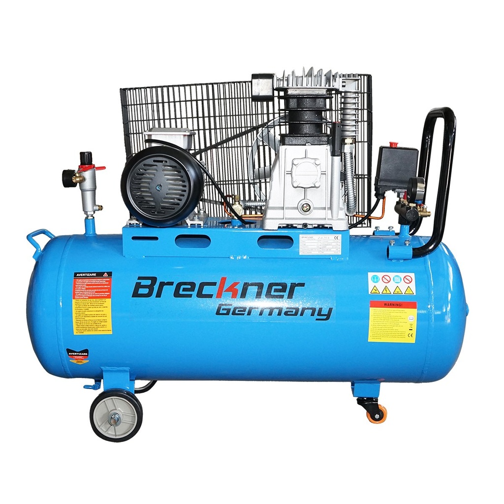 Compresor aer 220V, 100L putere 2.2kW/3CP presiune maxima 8 Bar, debit 250L/min