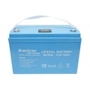 Baterie Li-ion LiFePO4 12.8V, 100Ah cu BMS, Bluetooth si protectie temperatura IP54