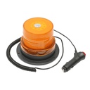 Girofar LED 12-24V cu talpa magnetica IP65