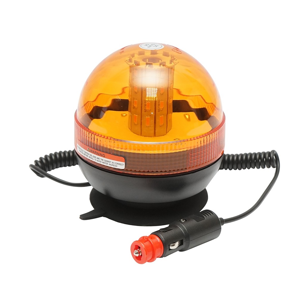 Girofar LED 12-24V cu 3 functii si talpa magnetica IP65