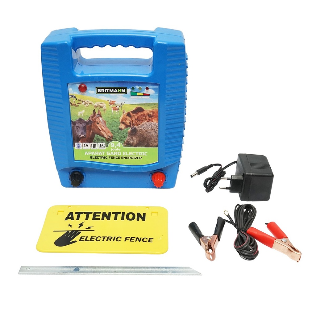 [AMAT6-117848] Aparat generator de impulsuri 9.4 Joule pentru gard electric 12-220V