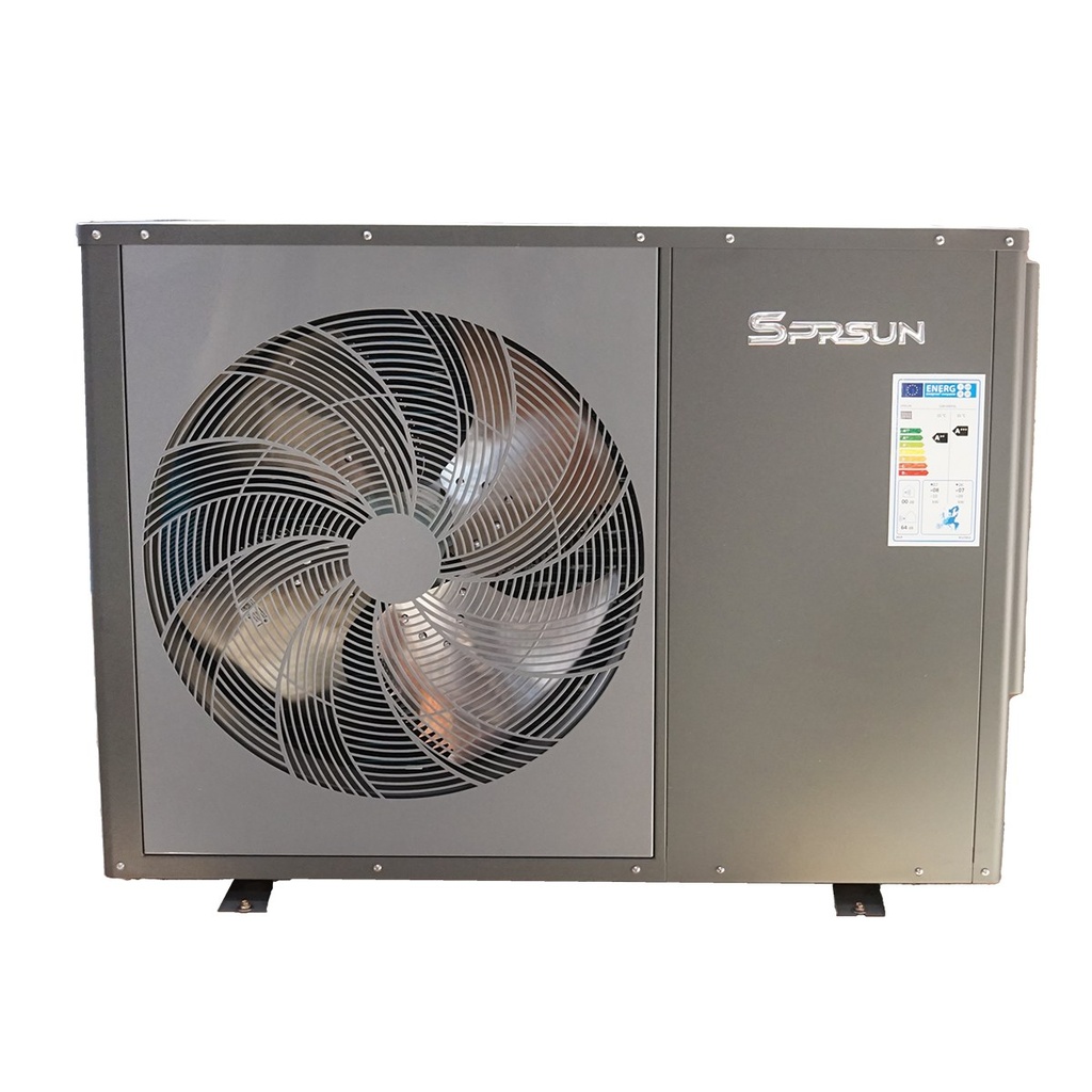 Pompa de caldura aer-apa monobloc 12KW, 380V, A+++ IPX4 SPRSUN